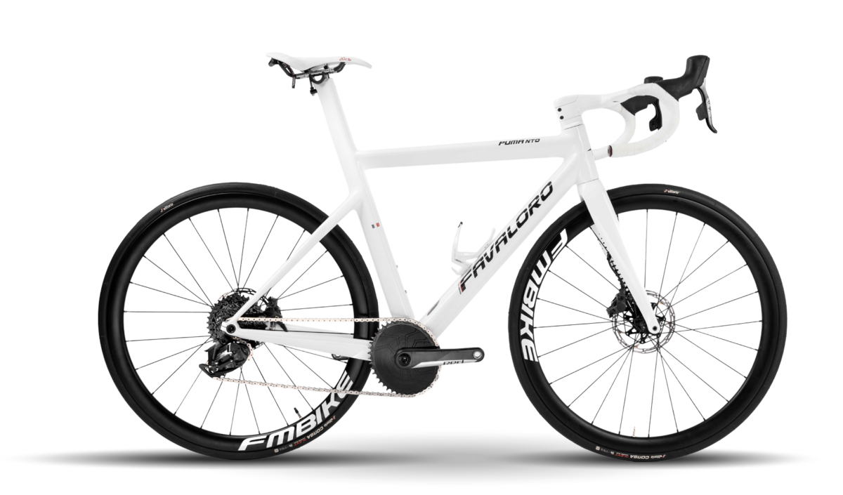 bike-strada-puma nto bianca vista frontale