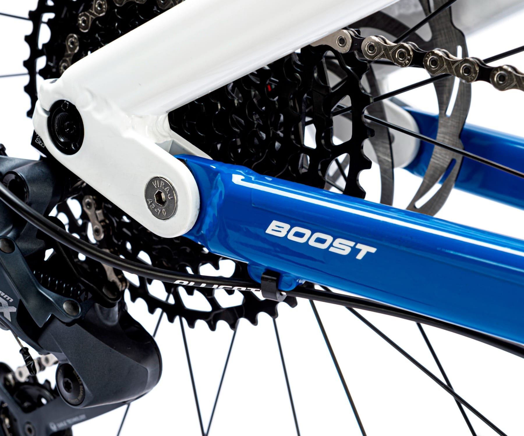 ebike mtb modello venom 720 dettaglio forcellino posteriore